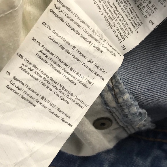 Cache Jeans My Pretty Denim Patches High Rise Crop - Picture 7 of 7